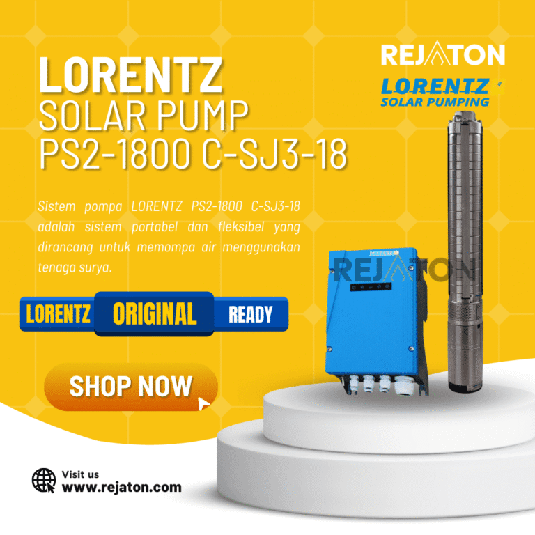 Pompa Air Tenaga Surya Lorentz PS2-1800 C-SJ3-18