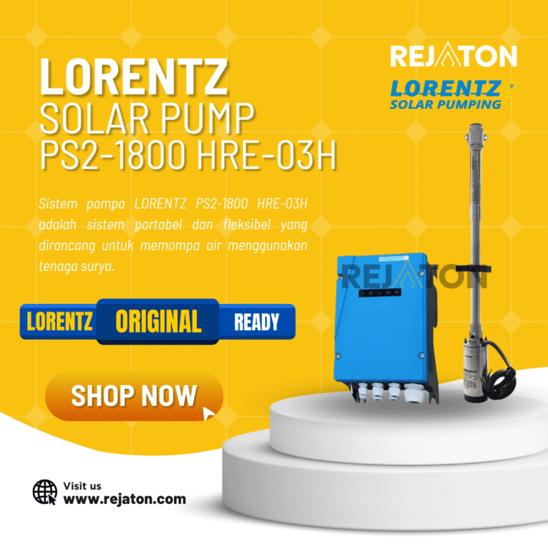 Pompa Air Tenaga Surya Lorentz PS2-1800 HRE-03H