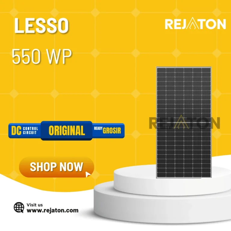 SOLAR PANEL LESSO 550 Kw
